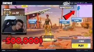 MYTH Gets SAD After He Loses 500,000$ Tournament