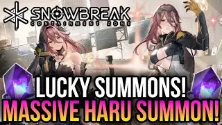 Snowbreak: Containment Zone - Huge Haru Summon! *Best Summon Ever*