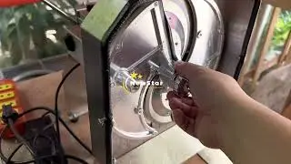 Hướng dẫn lắp r&aacute;p phụ kiện v&agrave; vận h&agrave;nh m&aacute;y th&aacute;i rau củ YC-250 Dao L&aacute;t. LH Tư V&acirc;n 0917722379