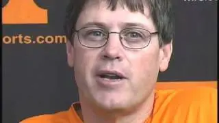 Jim Chaney on the Vols' offensive line