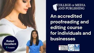 Proofreading and copy editing course video
