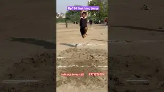 14 feet long jump training🔥 | Rpf Constable physical | #rpfconstable #shortsvideo #ytviral
