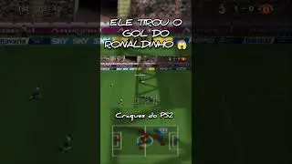 Ele tirou o gol do Ronaldinho 😱 | Bomba Patch 4.4 #ps2 #nostalgiaplaystation #futbol