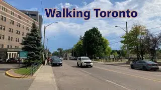 Walking Coxwell Avenue in East York Toronto 06/11/2022