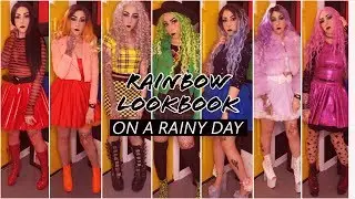 Rainbow Outfits for a Rainy Day / Lookbook  / Punky Dani