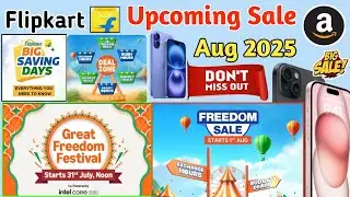 Upcoming Sale On Flipkart & Amazon August 2025 !! Freedom Sale Flipkart & Amazon !! Iphone Price