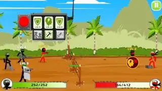 Stickman Army : Team Battle (Part 4 100% with perfect final round) / Android Gameplay HD