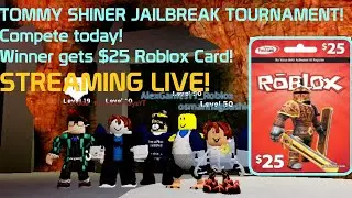 Roblox LIVE TOURNAMENT! ROUND 1/6! WINNER GETS $25 ROBLOX CARD! (Roblox LIVE!)