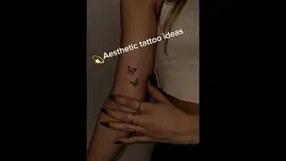 Aesthetic tattoo ideas  #aesthetic