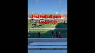 First football game!!! Legacy high