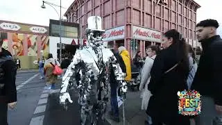 Spiegelmann / Mirror Man Walk-Act | Visuelle Eventshow | Hannover