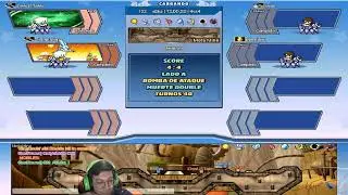 Gunbound GGH | aDks 2 vs 2 | WebCam 2.0 | Duo Coop Map Metamine | 1090 GOLD 25 GP | Score 1 - 0