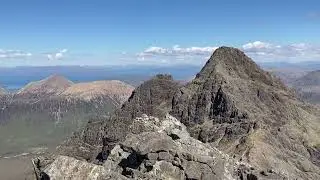 The summit of Am Basteir (The Executioner!) in the Cuillin.