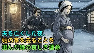 夫を亡くした夜、姑の家を去ることを選んだ嫁の哀しき運命| 野談 | 伝説 | 昔話 | 説話 | 民話