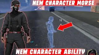 New Character Ability 🥵 In Free Fire || Morse Character Ability Test || OB52 Update New Character