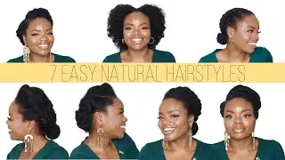 7 EASY NATURAL HAIRSTYLES FOR WORK, PLAY & LEISURE