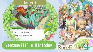Rune Factory 4 | Ventuswill (Venti's) Birthday
