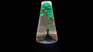 Lava Lamp - Green - Over 2 Hours of Chill Relaxing Lava Lamp Visualization.