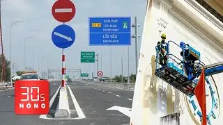 Bản tin 30s nóng: Thông xe cao tốc Cần Thơ đi Cà Mau; Chỉnh trang chợ Bến Thành đón Tết