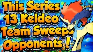 SWEEPING TEAMS In Series 13 With KELDEO - Pok&eacute;mon Sword and Shield Competitive Ranked Double Battles