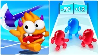 Join Blob Clash 3d Vs Giant Blob 3D🟤⚫️New Levels Big New Update Max Walkthrough Android iOS Gameplay