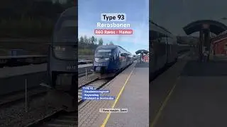 Type 93 fra Rena til Elverum | R60 #trainspotting #railway #train #rail #railroad #norge