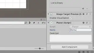 Tutorial Menampilkan Deskripsi Objek 3D Media Interaktif Augmented Reality Unity 2021