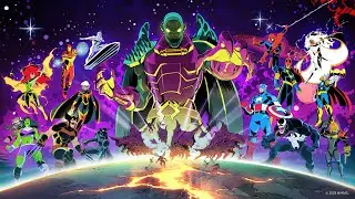 Marvel Cosmic Invasion. Игра для ПК. Все боссы и кат-сцены.