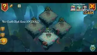 Castle Clash Lonely Sea 3 Setup Team. Easy Win 100%. Try my setup for F2P account 🤩🤩🤩