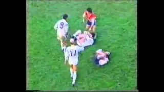 John Woods & Phil Blake, Warrington v Oldham 1988