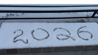 First Snow Of The Year 2026 | Snowfall 2026