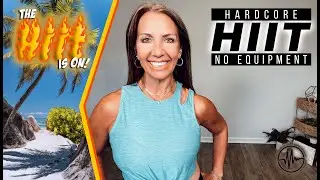 15 min. HARDCORE HIIT (No Equipment) #hiitathome