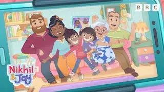 Nikhil and Jay Take a Family Photo | Nikhil & Jay Kids Cartoons on BBC iPlayer