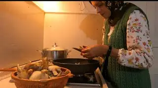 İLK DEFA BÖYLE BİR ŞEY BAŞIMA GELDİ😭MANTAR KAVURMASI…