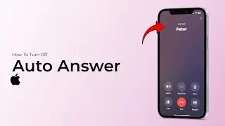 How to Turn Off Auto Answer on iPhone?