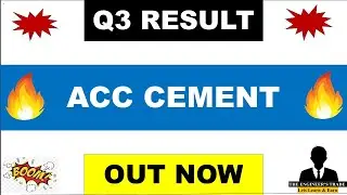 ACC Q3 Results 2025 | Acc Results Today | Acc Cement Share Latest News | Acc Share Latest News