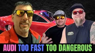 Daddy Dave's Audi is Fast in No Time 275 Testing and Big Guys in Lights Out 16!