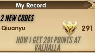 Mythic Heroes New Code 9/12 || 291 Points in Valhalla #mythicheroes