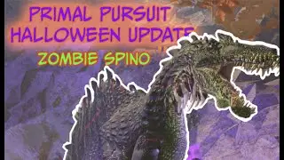 USING THE NEW ZOMBIE SPINO IN THE PRIMAL PURSUIT HALLOWEEN UPDATE