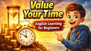 VALUE YOUR TIME ⏲️ | mOTIVATIONAL STORY | ENGLISH LEARNING FOR BEGINNERS.