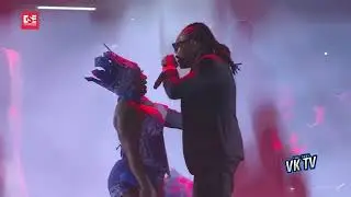 Vybz kartel and spice full performance at freedom street concert