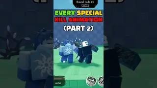 Every SPECIAL Kill Animation (Part 2) #roblox #forsaken #robloxedit #shorts #fyp #viral