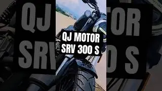 QJ MOTOR SRV 300 S😱🚀 #motorcycle #qjmotor #srv #algerie #marocco #short #bikelife