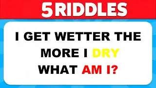 ONLY A GENIUS CAN SOLVE THESE RIDDLES 💡 Brain Teasers & Riddle Quiz 🧩