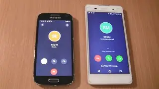 TamTam  Incoming Call & Outgoing call at the same time  Sony Xperia E5 +S4 mini Android 11