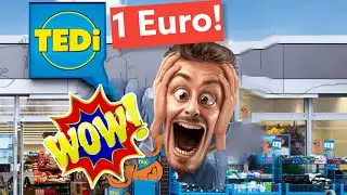 ВСЕ ЗА ОДИН ЕВРО!МАГАЗИН ТЕДИ В ГЕРМАНИИ. EUROSHOP IN GERMANY.#euroshop
