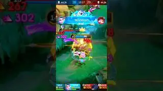 another savege..hanabi the queen mini vs hanabi #remix #edm #mlbb #mobilelegends #chou #hanabi
