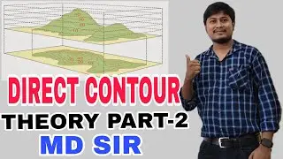 METHOD OF CONTOURING||DIRECT METHOD PART-2 #mdsir #panduaiti #survey #ITI2025#contour 