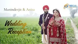 LIVE || WEDDING RECEPTION PARTY || MANINDERJIT WITH ANITA AT JOHAL FARM GHURKA