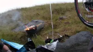 Wild camping Todmorden Yorkshire